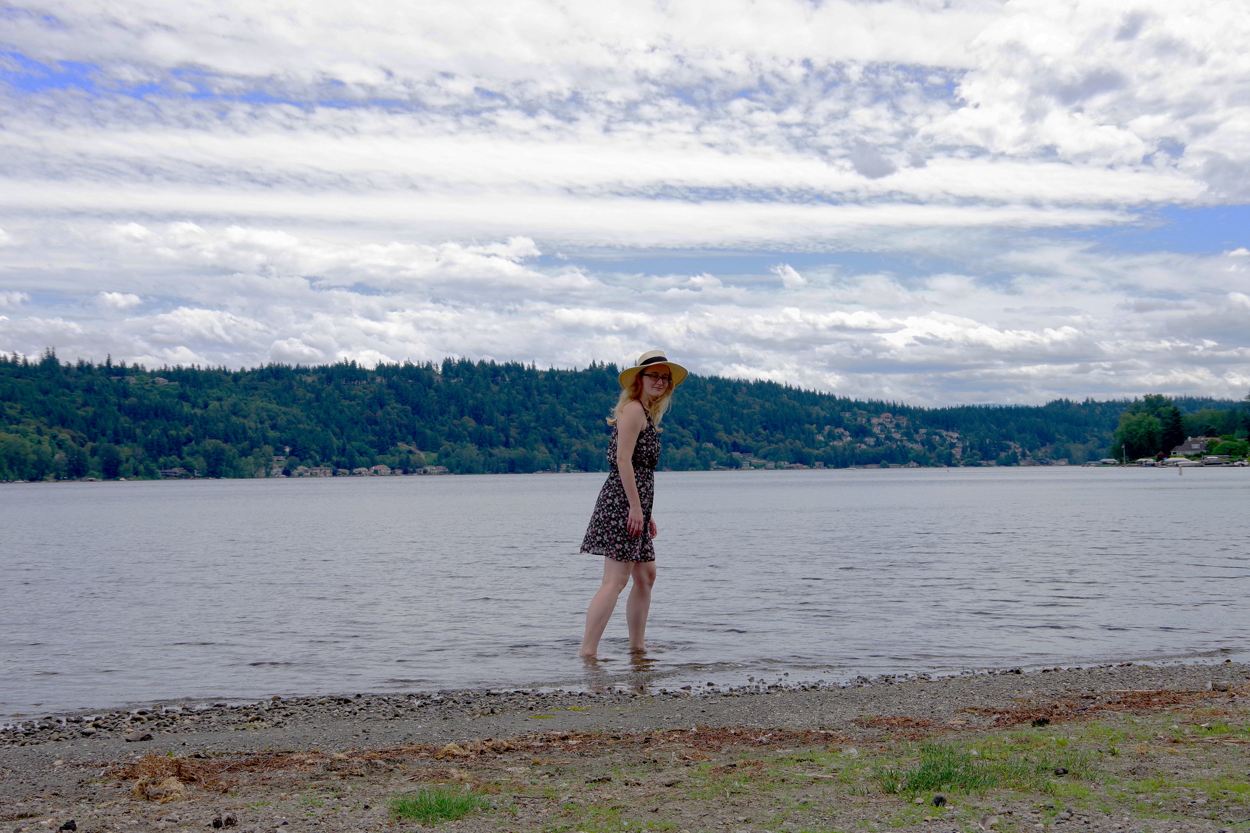 Baden im Lake Sammamisch