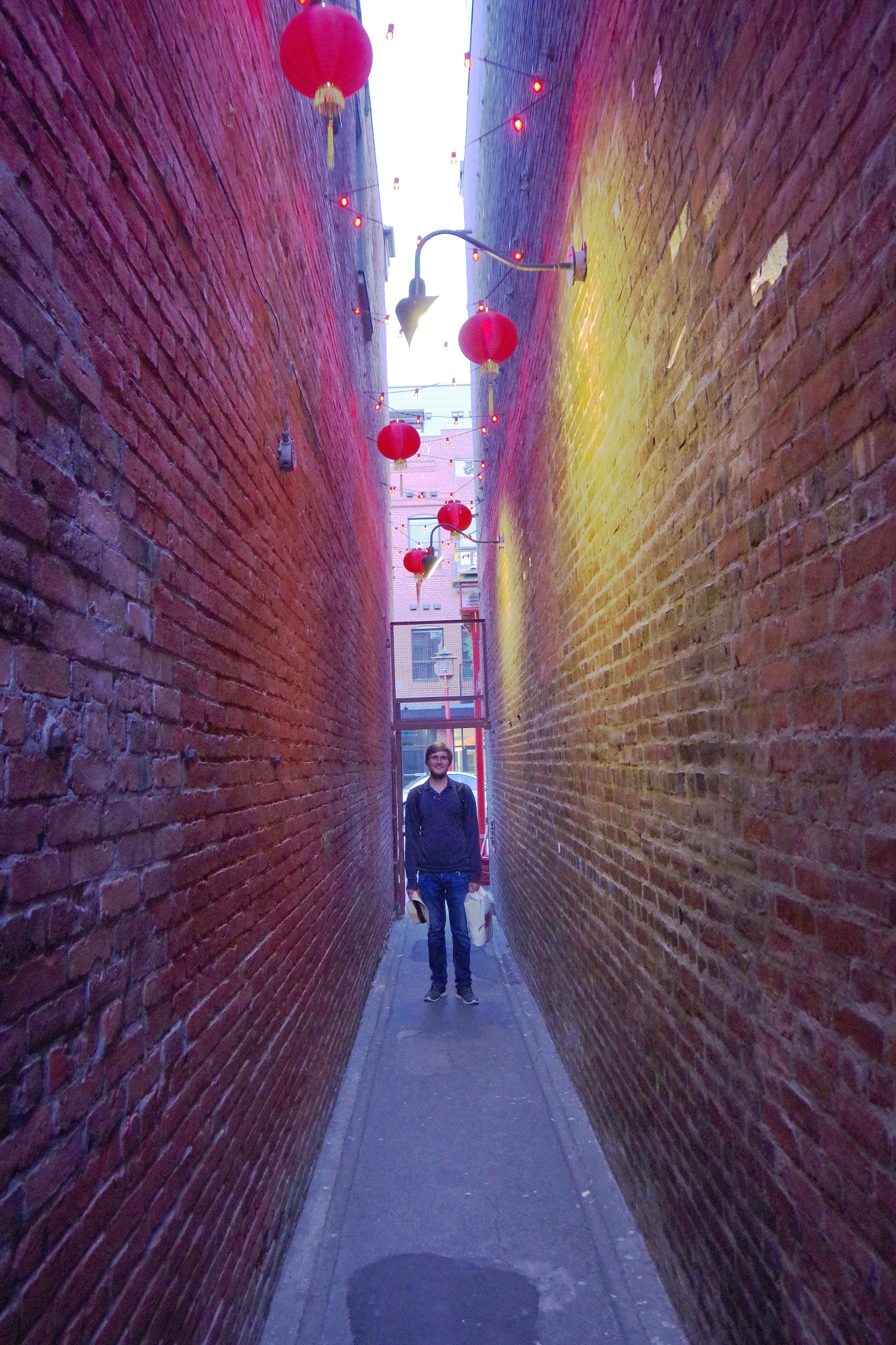 Kanada‘s schmalste Gasse (Fan Tan Alley)