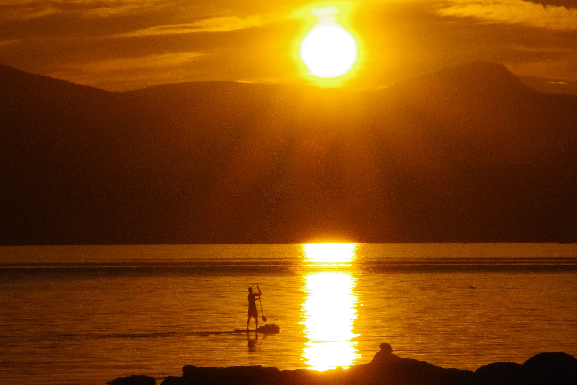 Sonnenuntergang bei Vancouver