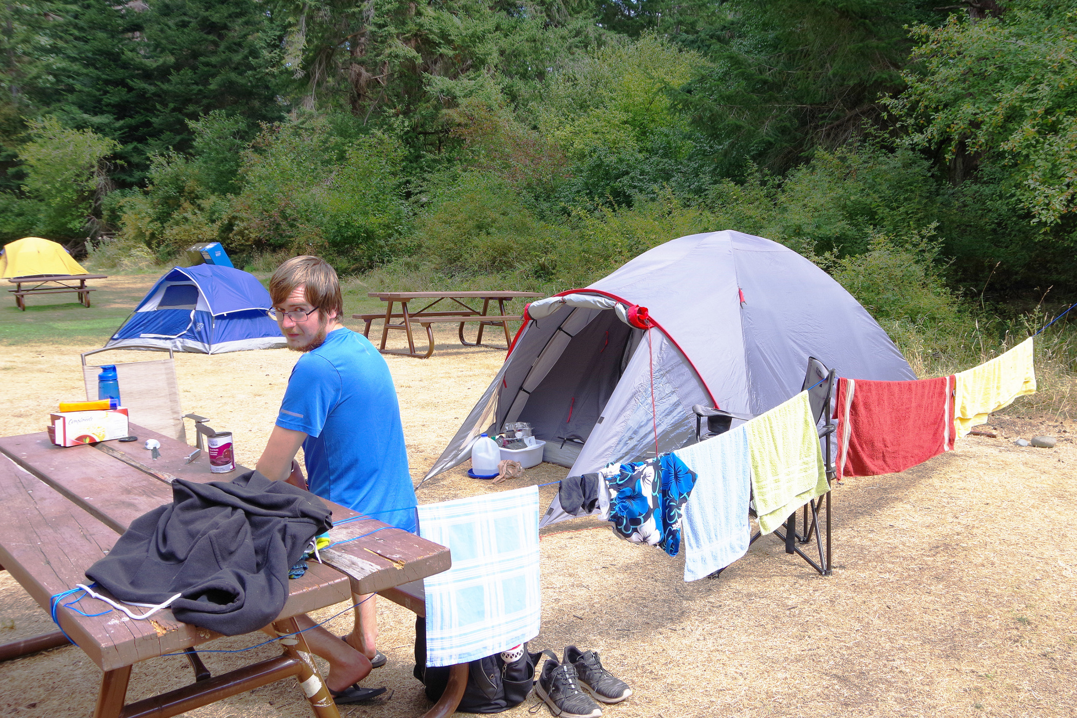 Walk-in-Platz am Rathtrevor Beach Campground