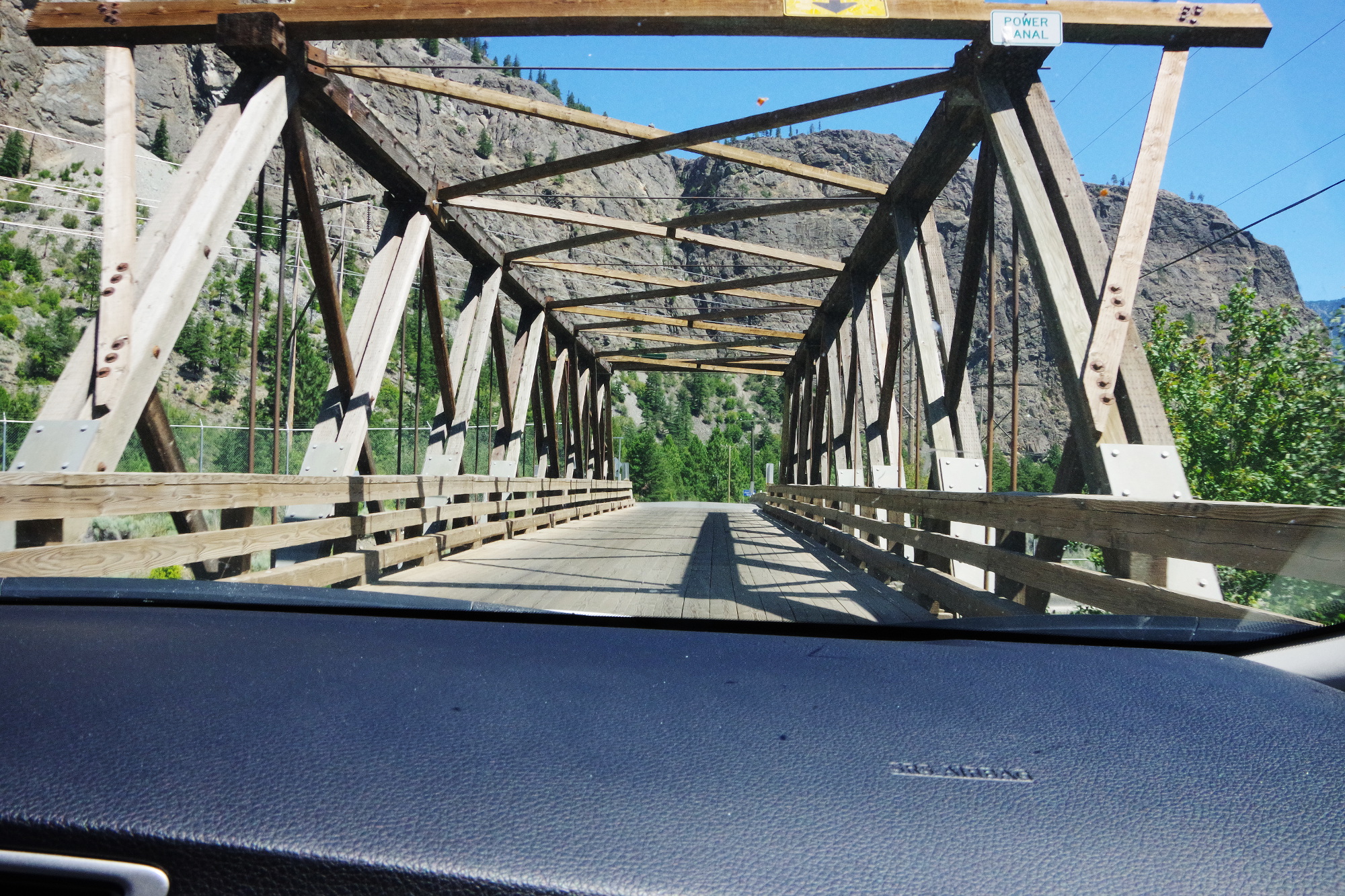 Auf der Fahrt nach Skihist